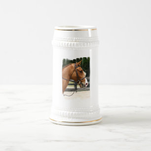 Süßes Quarterhorse-Bier Stein Bierglas