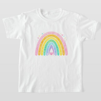 Süßes Regenbogen-Kinder-T-Shirt T-Shirt