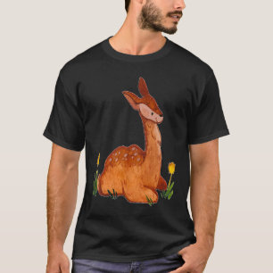 Süßes Reh Baby Reh Spaß Symbol der Reinheit und Sa T-Shirt