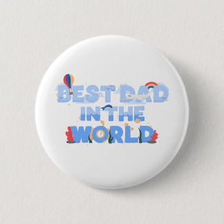 Süßes Reise-Themen-Vater Button
