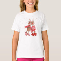 Süßes Rentier-Weihnachts-Sweatshirt – Cozy 3D