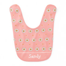 Süßes Retro-Blumen-Monogramm Name