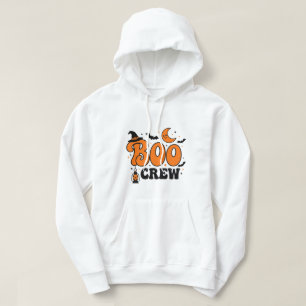 Süßes Retro-Boo-Crew-Halloween-Spooky-Squad-Design Hoodie