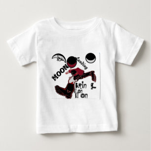 Süßes Retro-Vintage Bring it On Mondlandung HoHoHo Baby T-shirt
