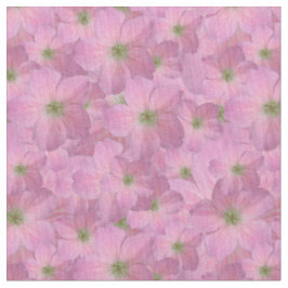 Süßes rosa Garten-Blumen-Muster Stoff