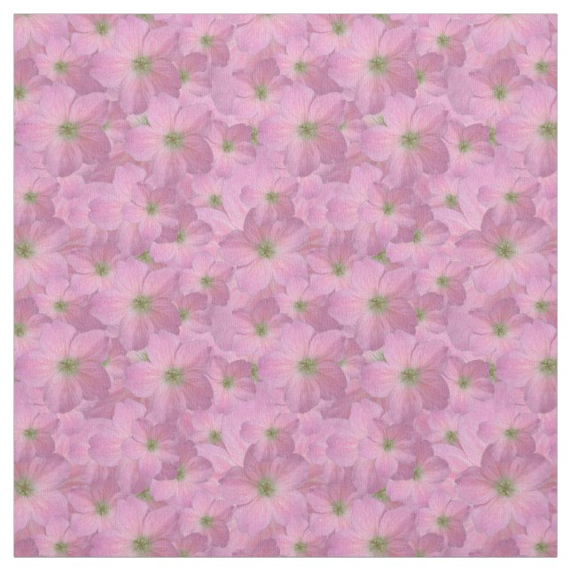 Süßes rosa Garten-Blumen-Muster Stoff (Muster)
