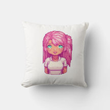 Süßes rosa Mädchen
