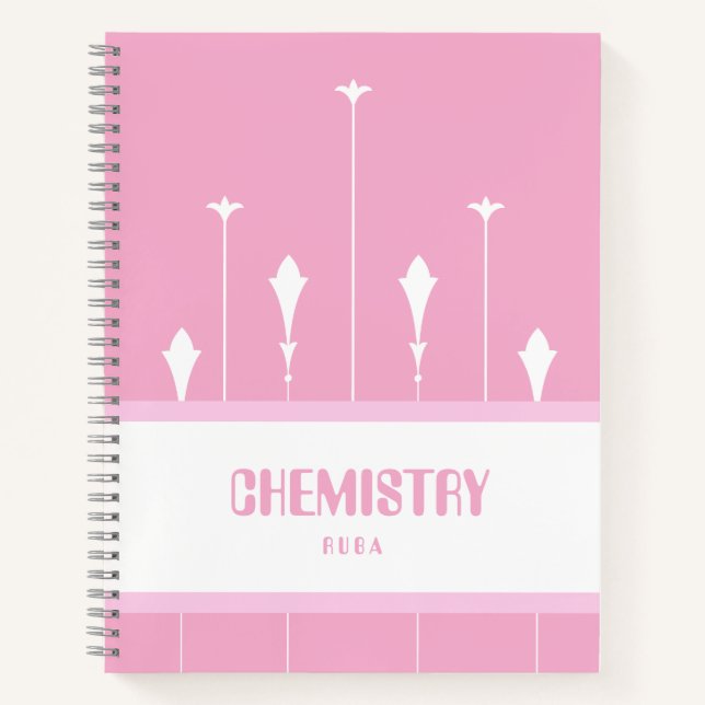 Süßes rosa Notizbuch (Vorderseite)