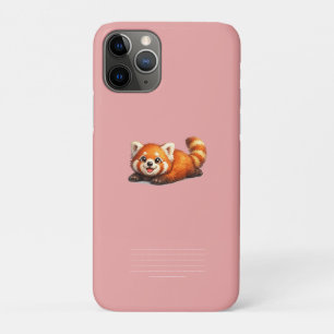 Süßes Rotes-Panda-Relaxing-Kawaii-Tierdesign Case-Mate iPhone Hülle