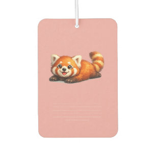 Süßes Rotpanda-Design zum Entspannen im Kawaii-Sti Autolufterfrischer