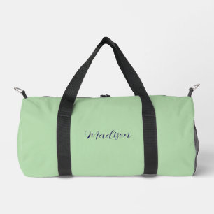 Süßes Salbei-Grün Duffle Bag