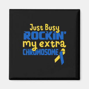 Süßes Schaukeln meines zusätzlichen Chromosoms Dow Magnet