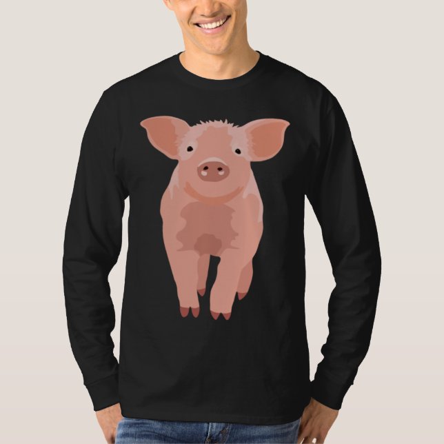 süßes Schwein T-Shirt (Vorderseite)