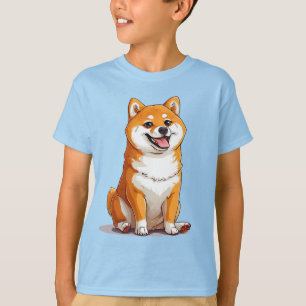 🐕✨ Süßes Shiba-Inu-Hund T-Shirt Design 😍🎨