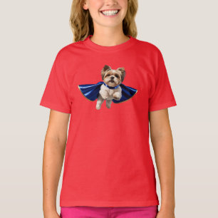 Süßes Shih Tzu Superhelden Kinder T-Shirt