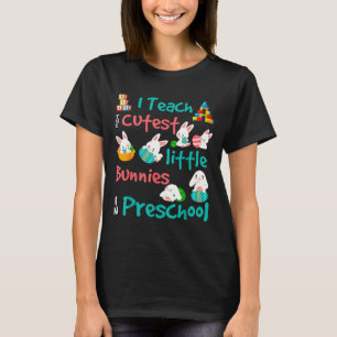 Süßes-Shirt-Osterhase-Vorschullehrer T-Shirt
