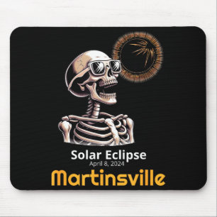 Süßes Skelett Sonnenfinsternis Martinsville Indian Mousepad