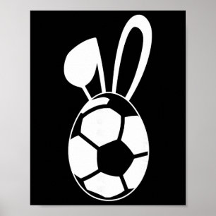 Süßes Soccer-Ei-Shirt - Soccer-Oster-Ei-Geschenk  Poster