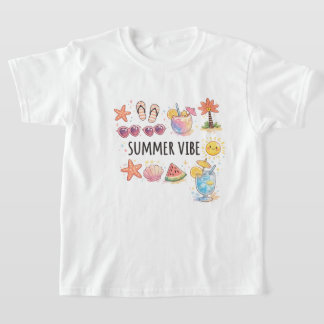 Süßes Sommer-Vibe-T-Shirt T-Shirt
