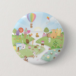 Süßes Sommerparadies! Button