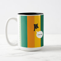 Süßes spähendes Katzen-Geschenk für Katzenliebhabe