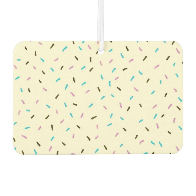 Süßes Sprinkles Freshener Car Air (Vanilla Cream) Autolufterfrischer (Vorderseite)