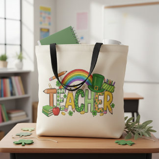 Süßes St. Patrick’s Day-Geschenk für Lehrer mit Gl Tasche