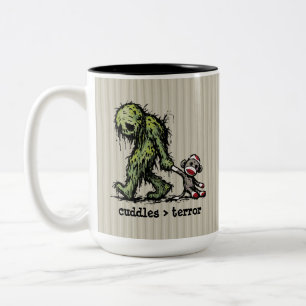 Süßes Sumpf-Kreatur-Sockenäffchen-Spielzeug Lustig Zweifarbige Tasse