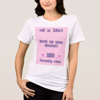 Süßes T-Shirt für Frauen mit Textsprache  Tri-Blend Shirt