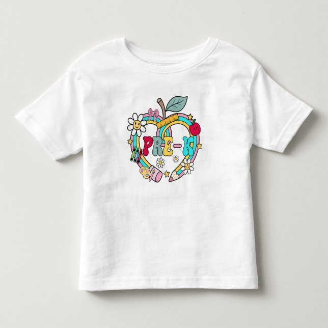 Süßes T-Shirt für Kleinkinder im Vorschulalter (Vorderseite)