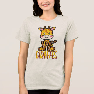 Süßes T-Shirt für Lehrer Tri-Blend Shirt