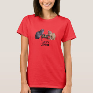 Süßes Tabby-Gambit-Damen-T-Shirt T-Shirt