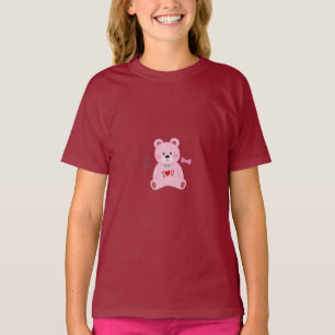 Süßes Teddybär „Ich liebe dich“ Kinder T-Shirt