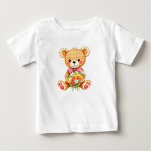 Süßes Teddybär-Kinder-T-Shirt Baby T-shirt