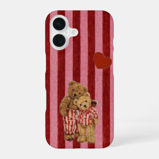 Süßes Teddybär-Paar iPhone-Hülle  iPhone 16 Hülle