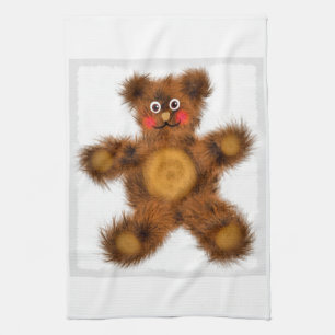 Süßes Teddybär Spielzeug Kinder Baby Shower Handtuch