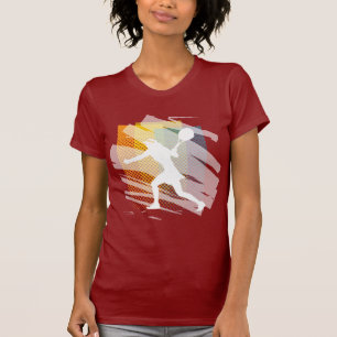 Süßes Tennis-T-Shirt für Frauen T-Shirt