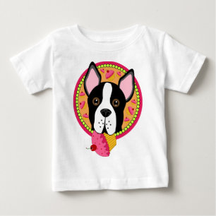 Süßes Terrier Baby T-shirt