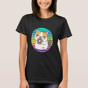 Süßes Tier Katze Kätzchen mit Sonne, Jungen, Mädch T-Shirt