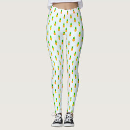 Süßes tropisches Ananas-Muster Leggings