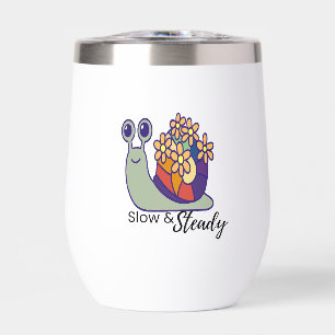 Süßes Tumbler-Trinkglas für entspannte Vibes
