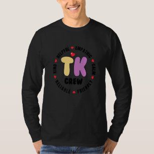 Süßes Übergangs-Kindergarten-Lehrer-Team-Crew T T-Shirt