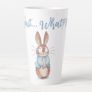 Süßes überrascht Baby-Häschen • Lustiges "Warte... Milchtasse
