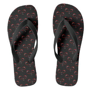 Süßes UFO-Gesicht-Monster Flip Flops