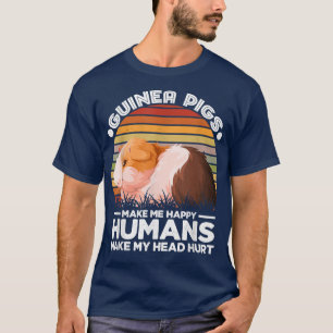 Süßes und lustiges Guinea Schwein niedliche Liebe T-Shirt