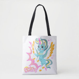 Süßes und mächtiges Einhorn Tasche