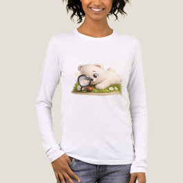 Süßes und niedliches Teddybär-Design Tri-Blend Shirt