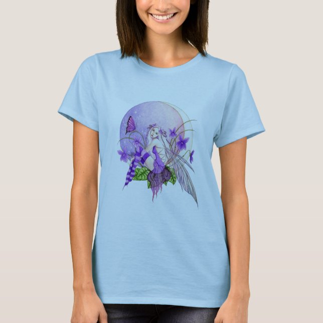 Süßes Veilchen-Mond T-Shirt (Vorderseite)