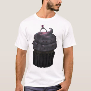 Süßes Verlobung Cupcake T-Shirt