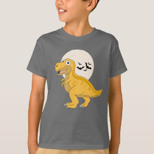 Süßes verschlafenes T-Rex-Dinosaurier-Kinder-Shirt T-Shirt